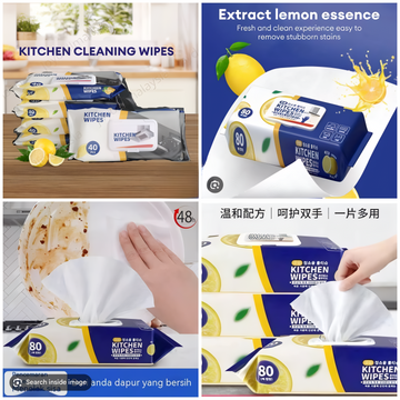 Kitchen Wipes – Pack of 80 Piecesg