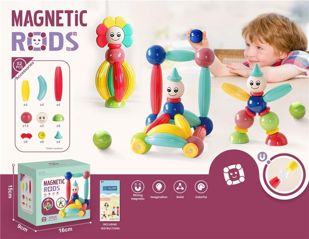 Magnetic Rods Toy