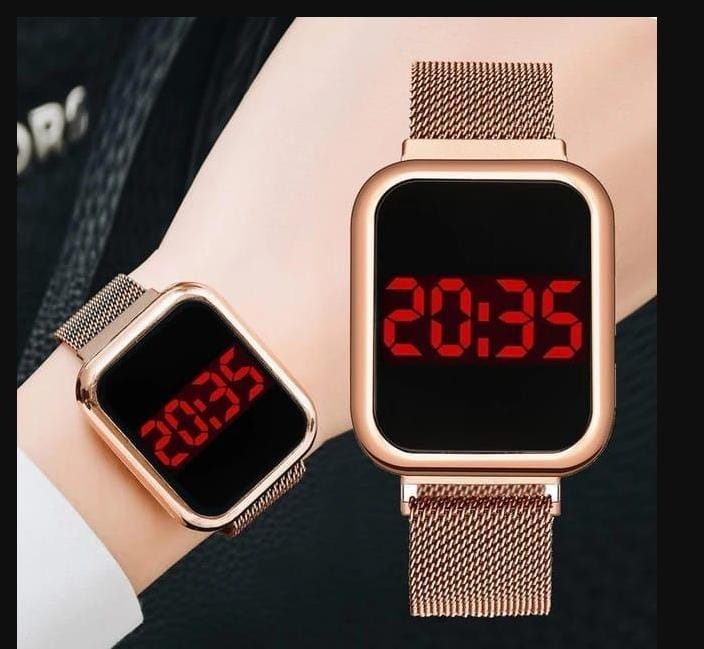 Touch LED Magnet Watch)