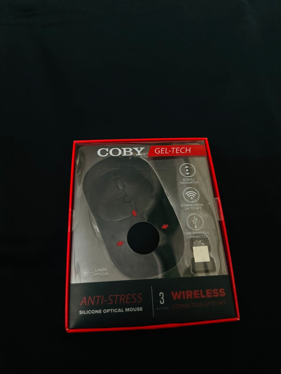 Computer / Laptop Mouse COBY Gel-Tech